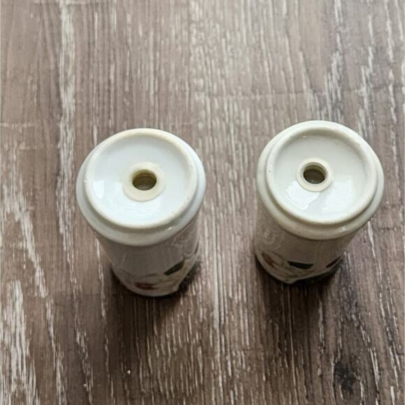 Vintage 1998 Tienshan Fine China Magnolia Salt & pepper shaker Set Shakers‎ - Picture 11 of 13